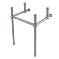 Kingston Brass Brass Console Sink Legs, Brushed Nickel VBH211833BN